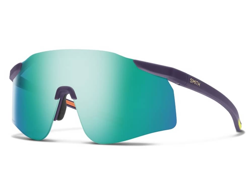 Smith Defy Sunglasses in Matte Purple Cinder Hi Viz/ChromaPop Opal Mirror - Image 1 of 3