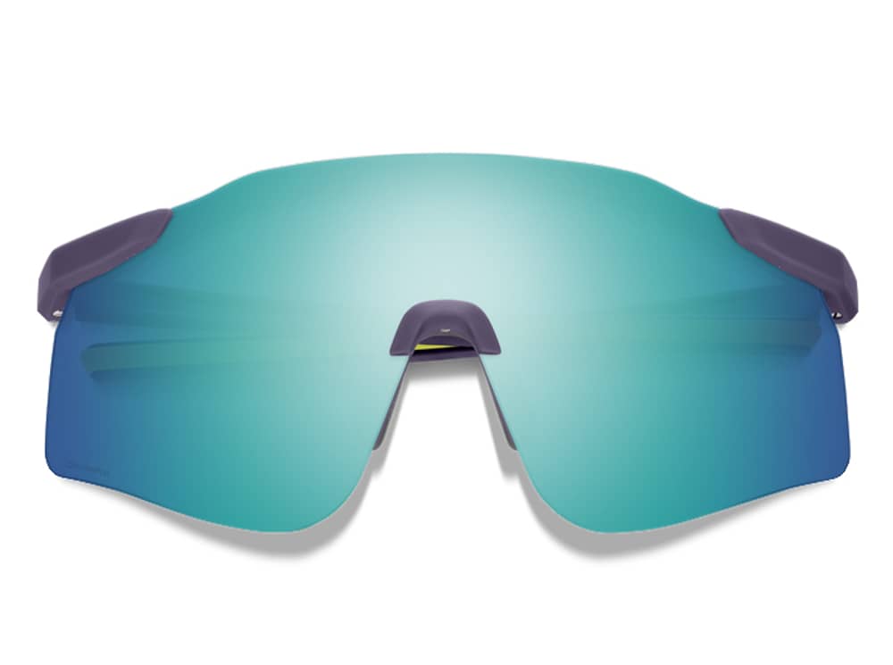 Smith Defy Sunglasses in Matte Purple Cinder Hi Viz/ChromaPop Opal Mirror - Image 2 of 3