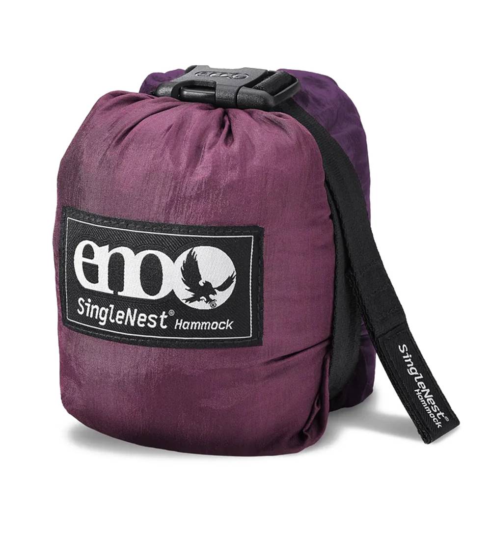 ENO SingleNest Hammock in Berry/Plum - Image 2 of 3