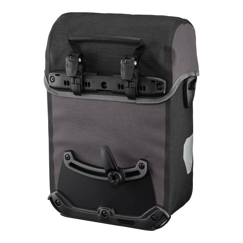 Ortlieb Sport-Packer Plus Pannier - 30L Pair in Granite/Black - Image 3 of 5