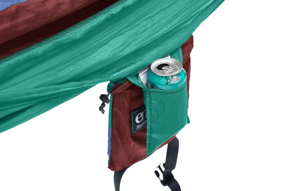 ENO DoubleNest Hammock 1 in Seaglass/Merlot/Denim - Image 3 of 3