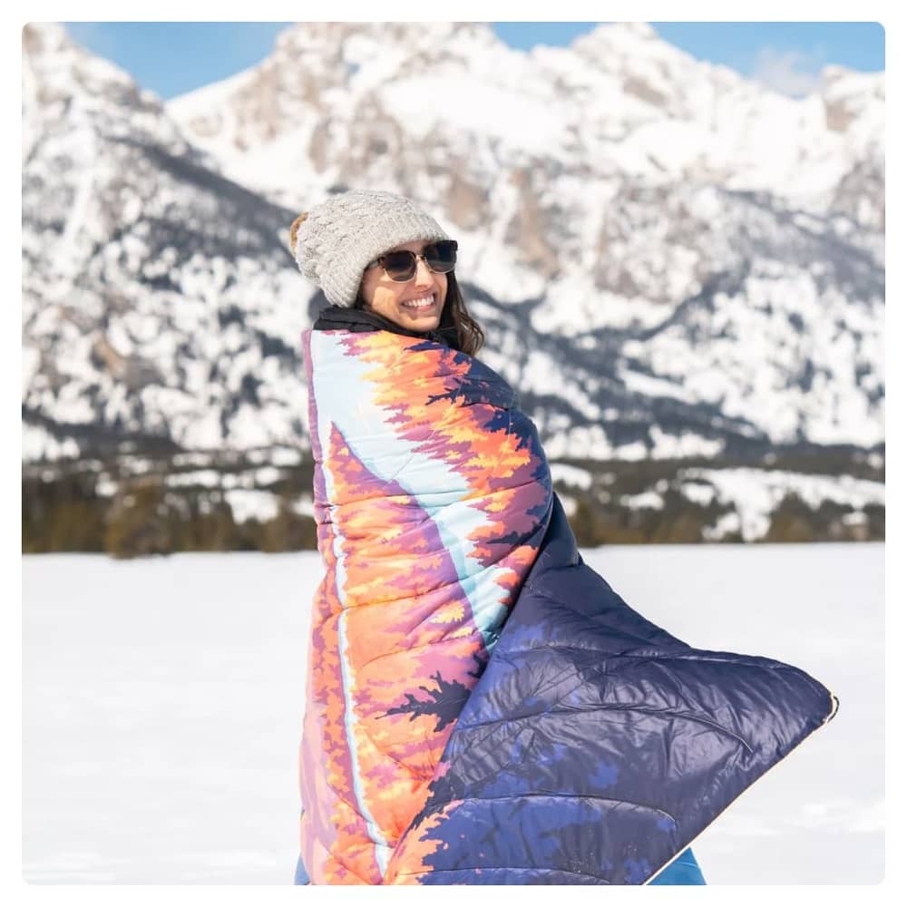 Rumpl Original Puffy Blanket in Grand Teton National Park - Image 4 of 4