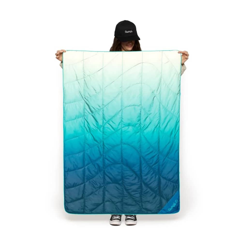 Rumpl Travel Puffy Blanket in Deepfoam Fade - Image 2 of 4