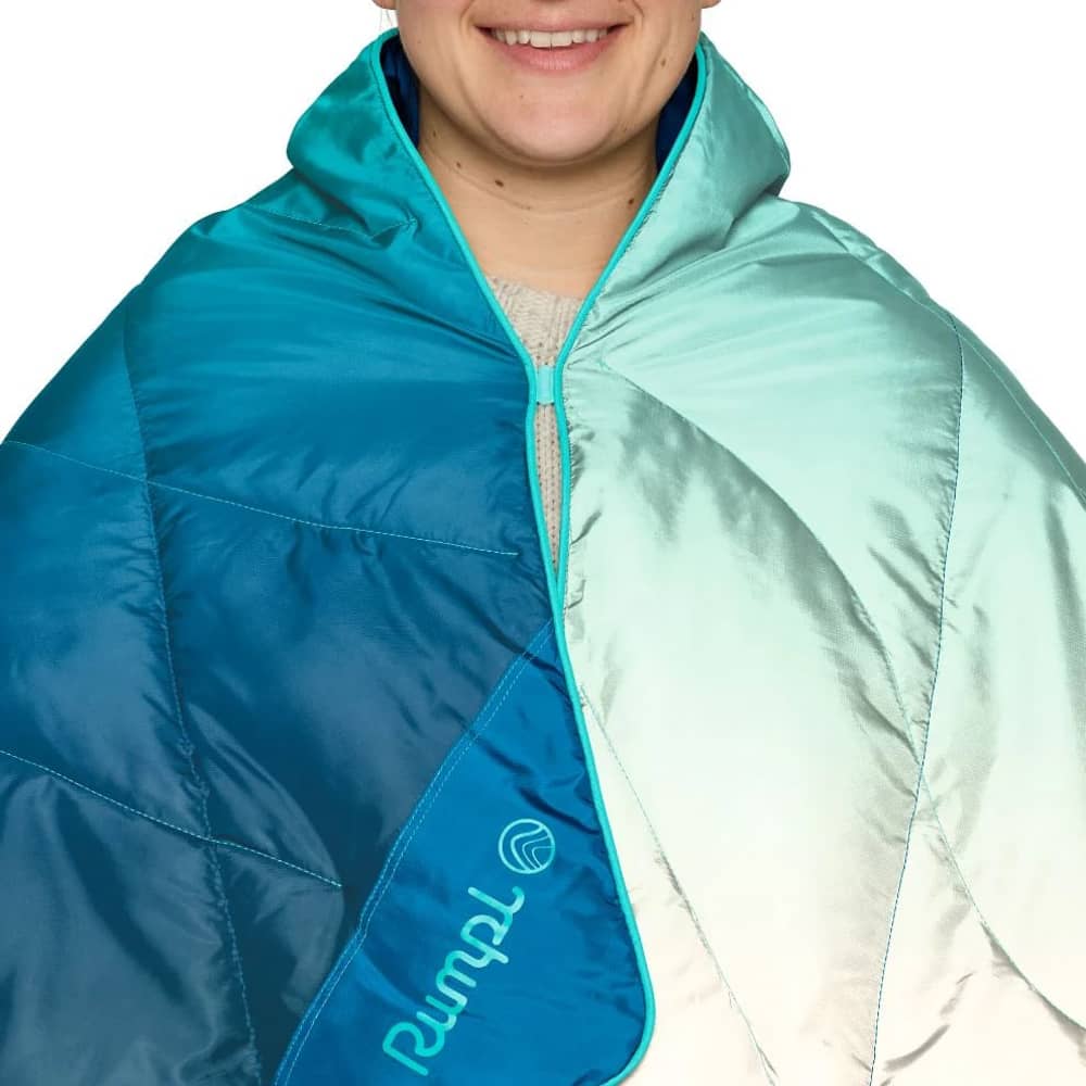 Rumpl Travel Puffy Blanket in Deepfoam Fade - Image 3 of 4