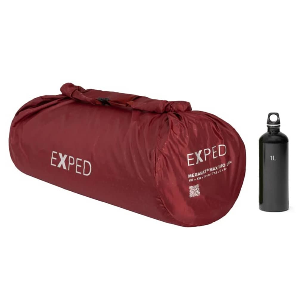 Exped MegaMat Max Duo Sleeping Pad in Burgundy - Image 4 of 4