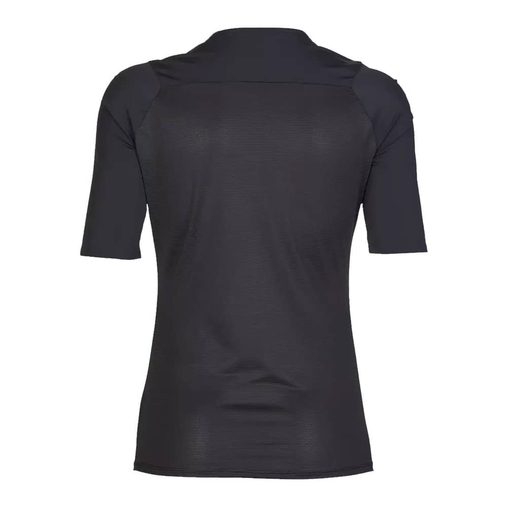 Fox Womens Flexair Ascent SS Jersey in Black - Image 2 of 2