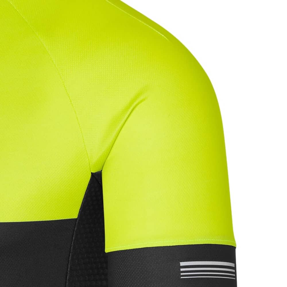 Giro Men's Chrono Jersey in Citron/Black - Image 3 of 4