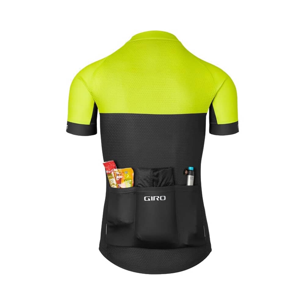 Giro Men's Chrono Jersey in Citron/Black - Image 4 of 4