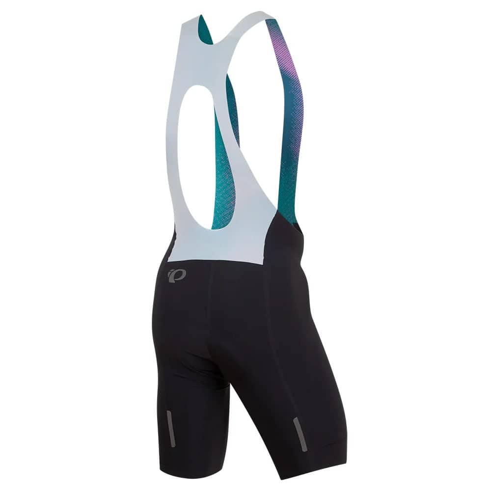 Pearl Izumi Pro Air Bib Short in Black/Gulf Teal Depth - Image 2 of 8