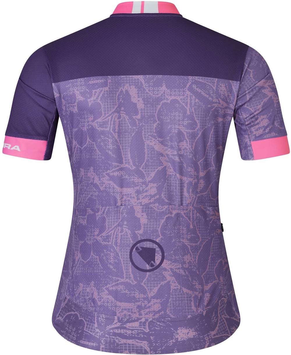 Endura Floral Block Women's FS260 Print S/S Jersey
