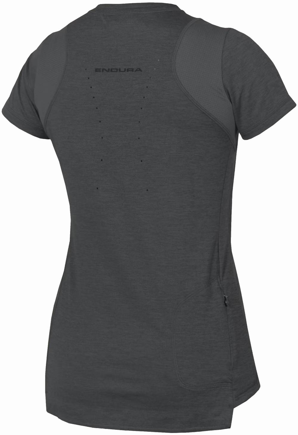 Endura Women's SingleTrack S/S Jersey in Grey - Image 2 of 2
