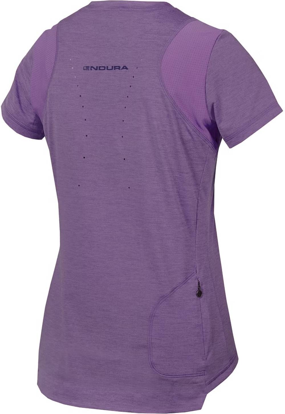 Endura Women's SingleTrack S/S Jersey in Rannoch Pink - Image 2 of 2