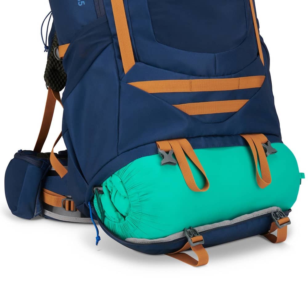 Kelty Glendale 85 Backpack in Pageant Blue/Cathay Spice - Image 7 of 8