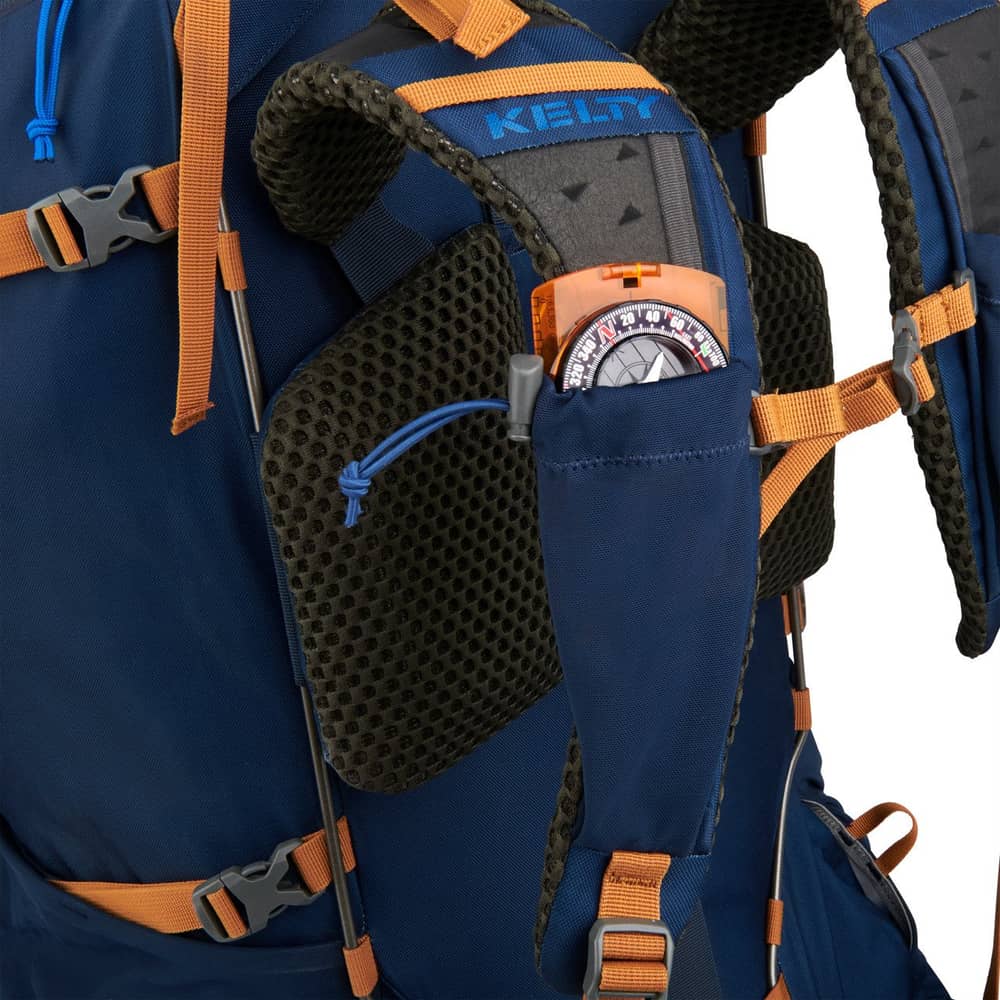 Kelty Glendale 85 Backpack in Pageant Blue/Cathay Spice - Image 3 of 8