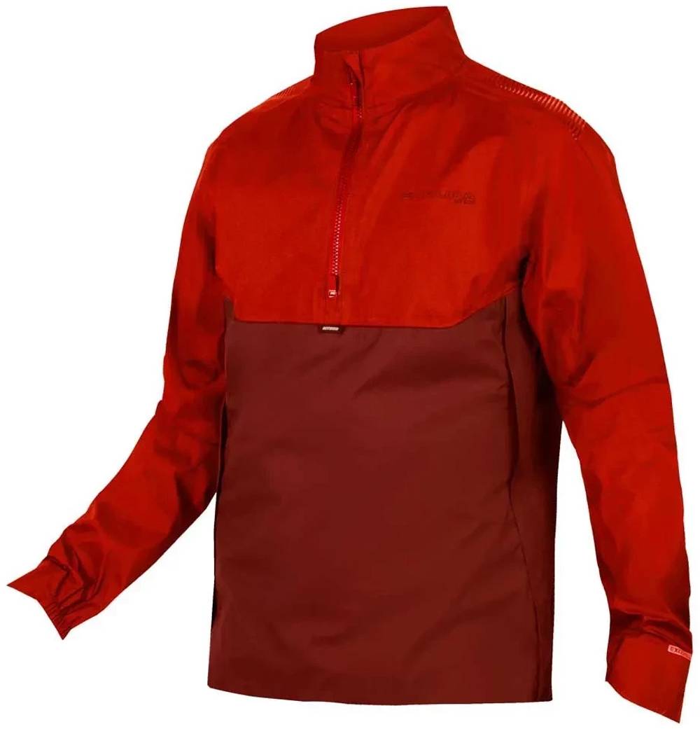 Endura Endura | Mt500 Lite Pullover Waterproof Jacket Men's | Size Small In Brick