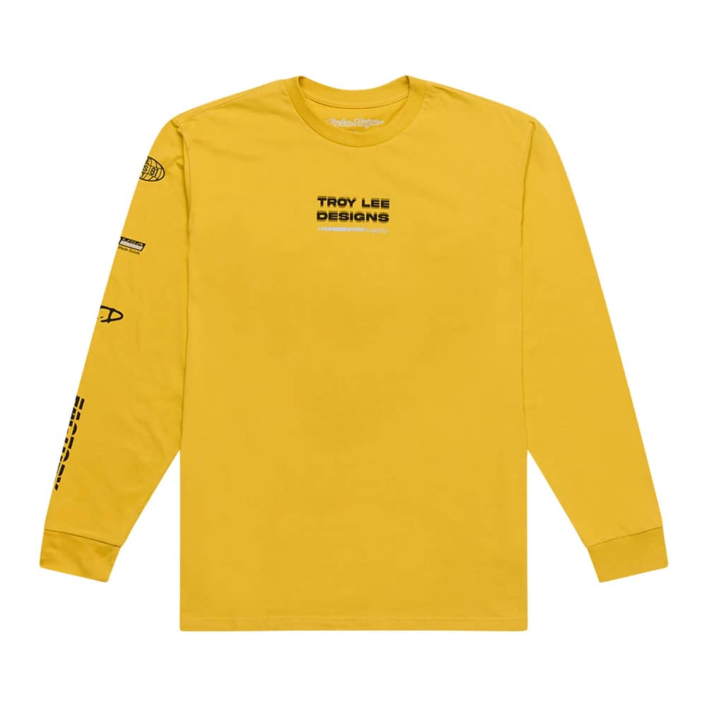 Troy Lee Designs | Long Sleeve Jersey Men's | Size Medium In Factory Golden