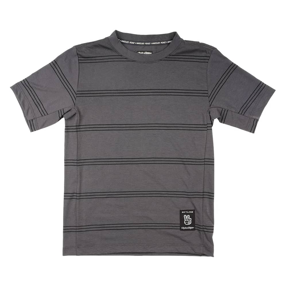 Troy Lee Designs Troy Lee Designs | Youth Skyline Ride Short Sleeve Jersey Men's | Size Extra Small In Washed Out Smoke