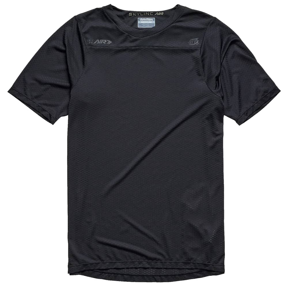 Troy Lee Designs | Skyline Air Ss Jersey Men's | Size Large In Mono Black
