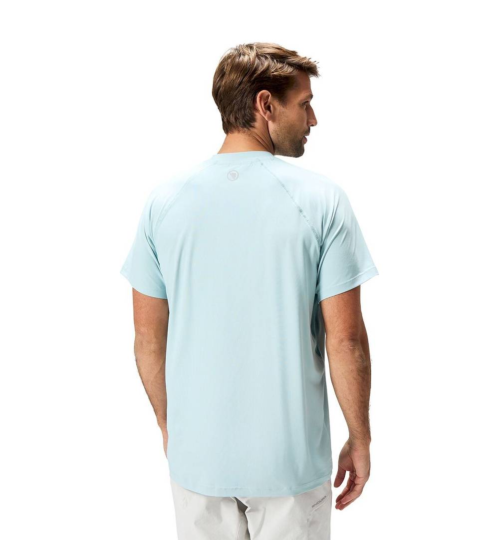 Endura Sultrac Ss Tee in Cloud Blue - Image 6 of 6