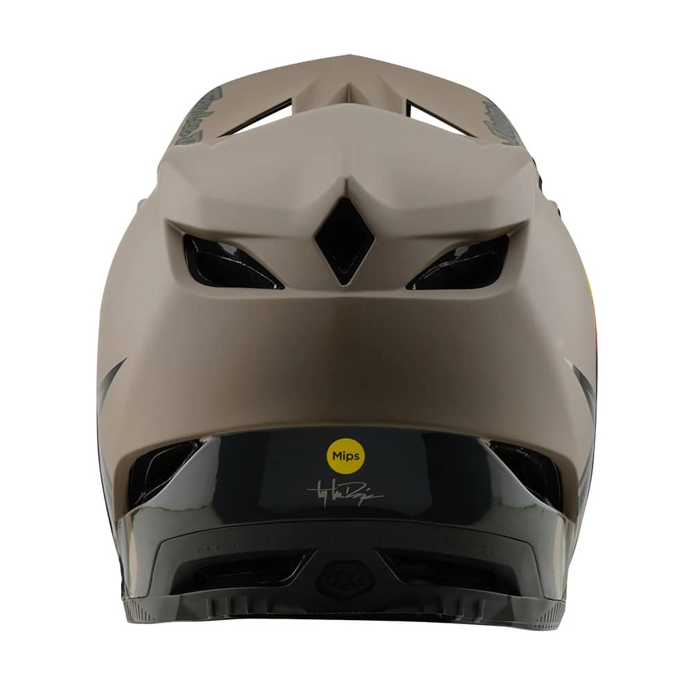 Troy Lee Designs D4 Composite Helmet W/Mips in Stealth Caper - Image 2 of 5