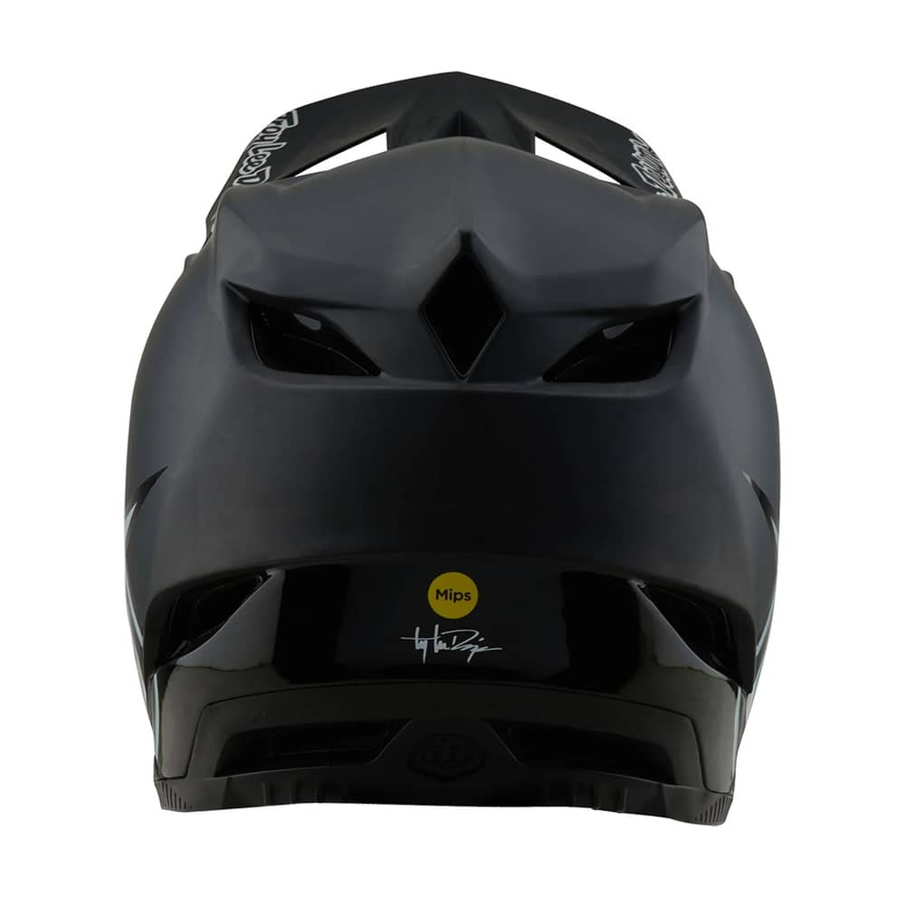 Troy Lee Designs D4 Carbon Helmet W/Mips in Stealth Black - Image 2 of 6