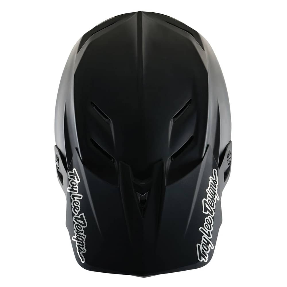 Troy Lee Designs D4 Carbon Helmet W/Mips in Stealth Black - Image 4 of 6