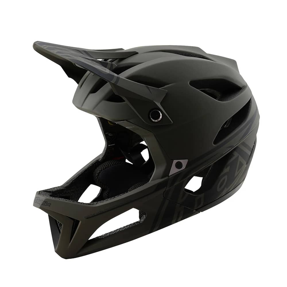 Troy Lee Designs Stage Helmet W/Mips in Stealth Caper - Image 2 of 5