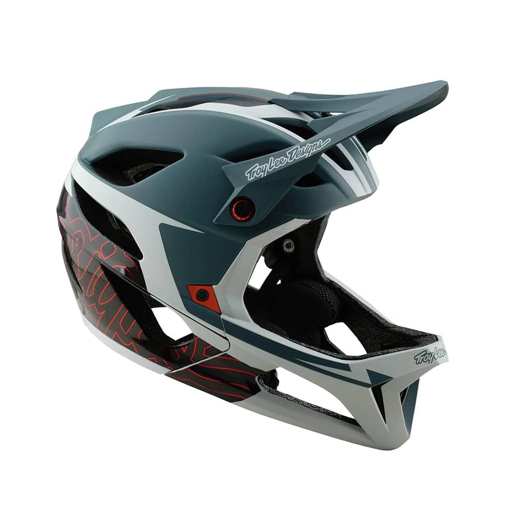 Troy Lee Designs Stage Helmet W/Mips in Neauwave Smoke - Image 3 of 5