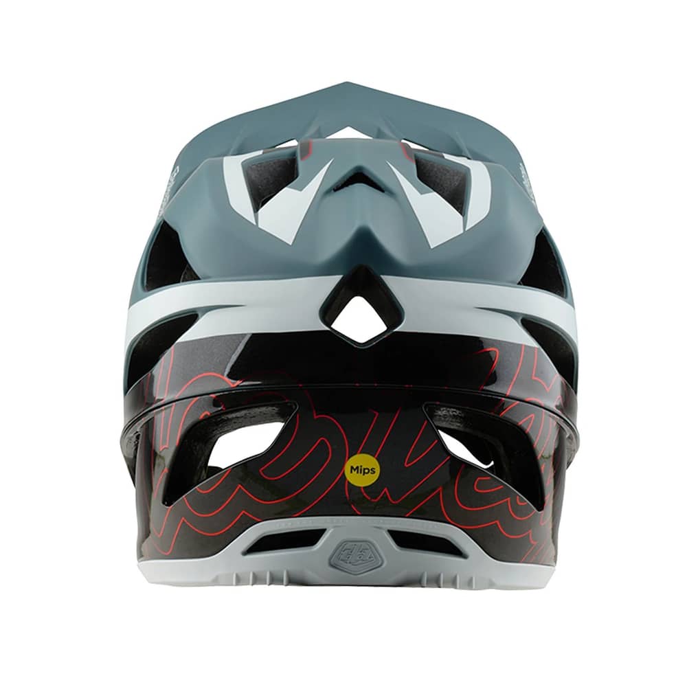 Troy Lee Designs Stage Helmet W/Mips in Neauwave Smoke - Image 4 of 5