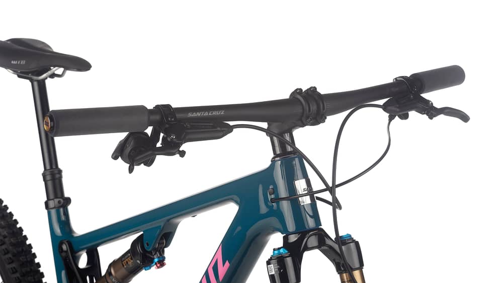 Santa Cruz Blur 4 CC 29 X0 AXS TR RSV Bike in Gloss Dark Teal - Image 5 of 5