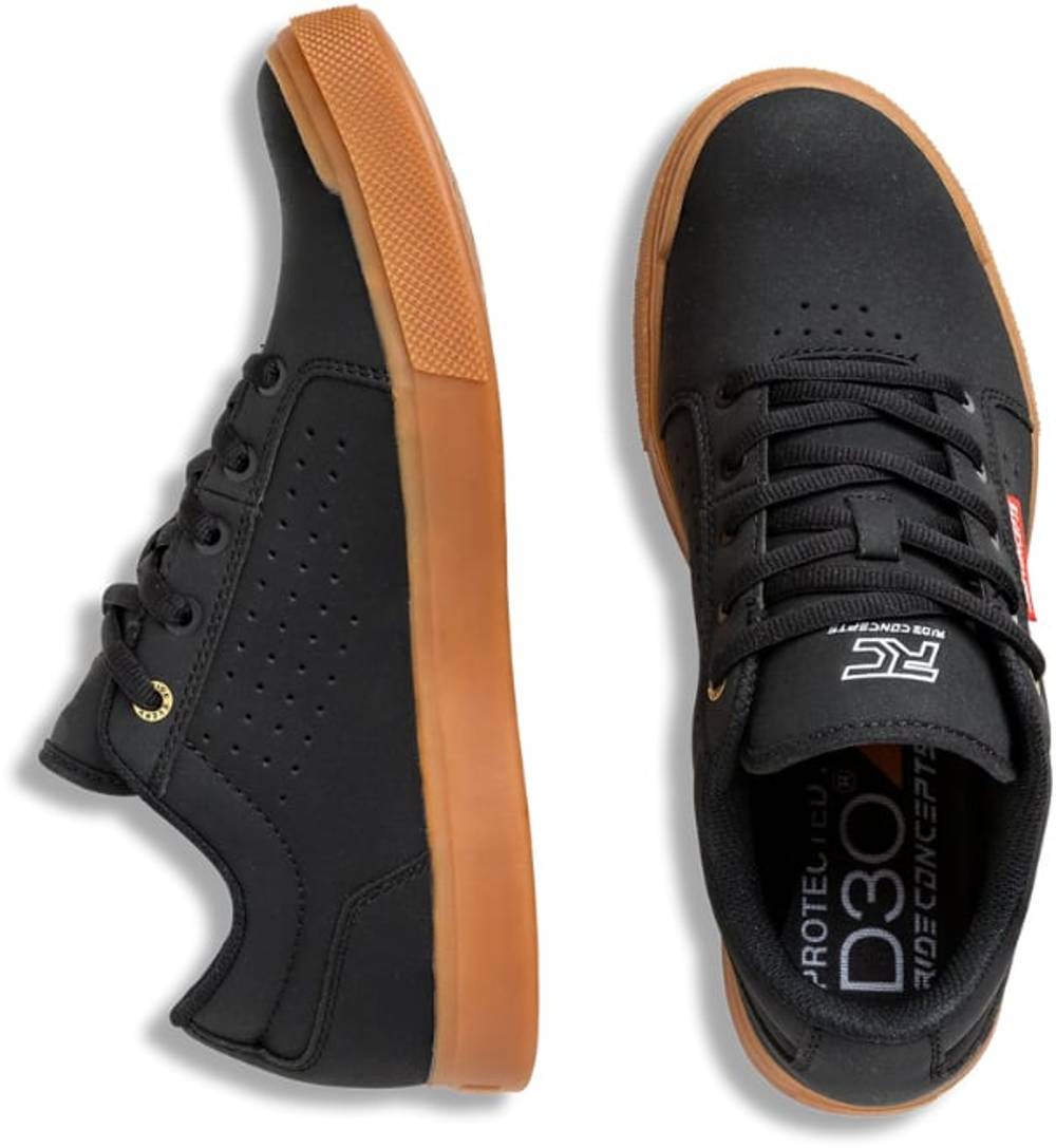 Ride Concepts Youth Vice Shoes in Black - Image 2 of 3
