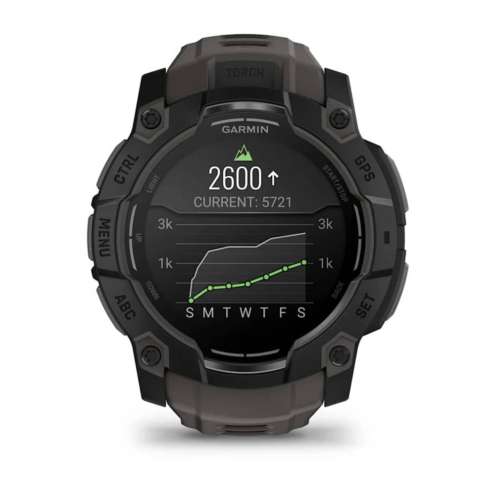 Garmin Instinct 3 50mm AMOLED in Black/Charcoal - Image 5 of 8