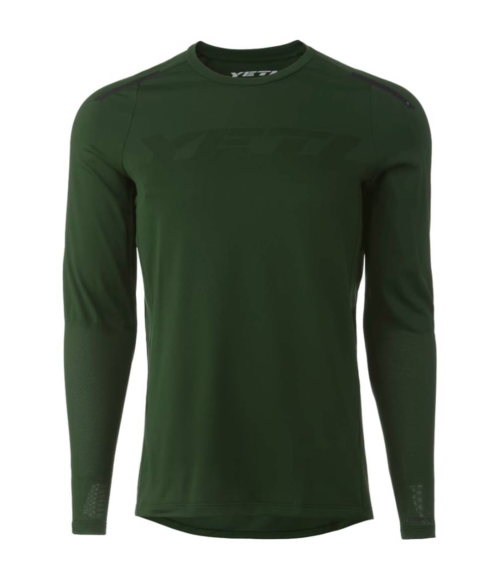 Yeti Turq Air Long Sleeve Jersey in Evergreen - Image 1 of 1
