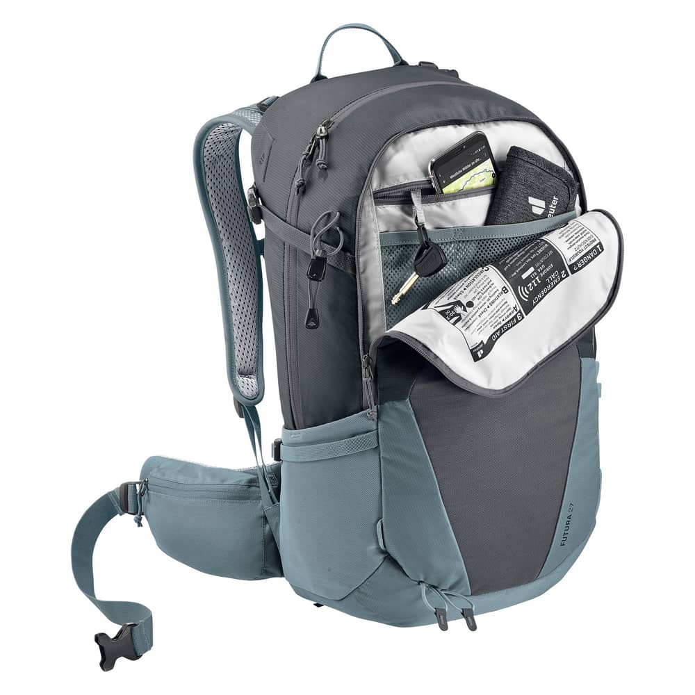 Deuter Futura 27 Backpack in Graphite Shale - Image 3 of 4