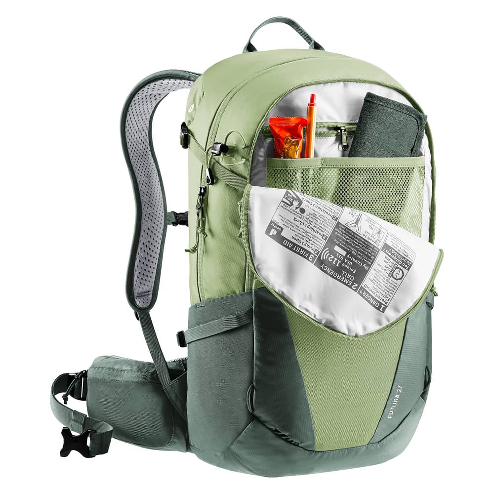 Deuter Futura 27 Backpack in Grove Ivy - Image 3 of 5
