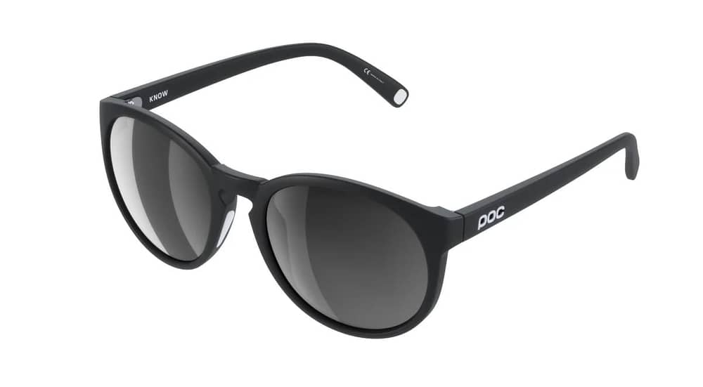 POC Know Sunglasses in Uranium Black/Hydrogen White/Universal/Grey - Image 1 of 4