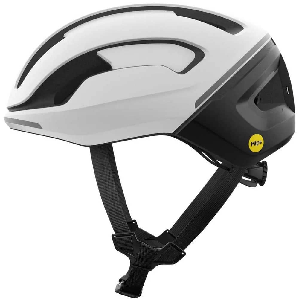 POC Omne Beacon MIPS Helmet in Hydrogen White Matt/Uranium Black Matt - Image 2 of 4
