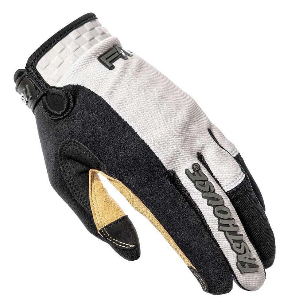 Fasthouse Ridgeline Chandler Glove in Light Gray - Image 2 of 4