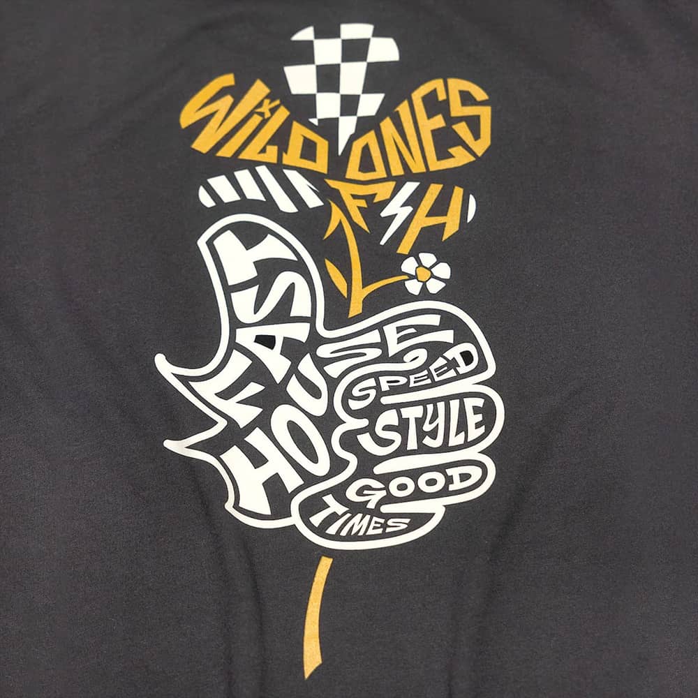 Fasthouse Women's Garden Party SS Tee in Black - Image 4 of 6