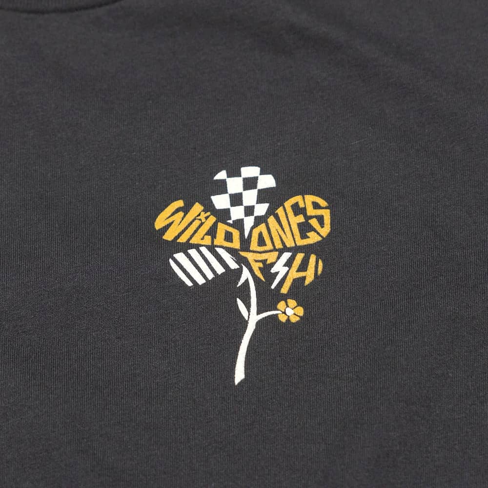 Fasthouse Women's Garden Party SS Tee in Black - Image 3 of 6
