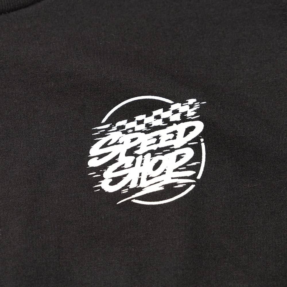 Fasthouse Youth Burner LS Tee in Black - Image 3 of 4