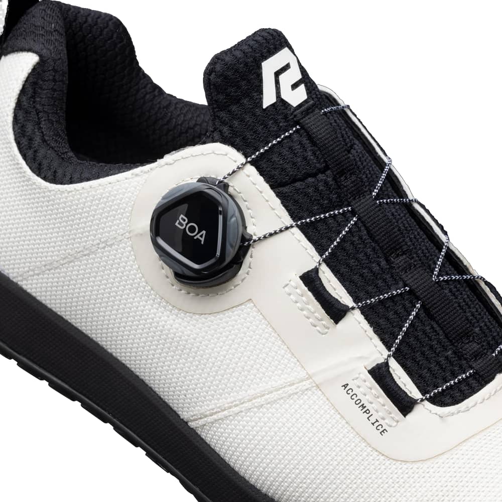 Ride Concepts Men's Accomplice Clip Boa Shoes in White - Image 5 of 6