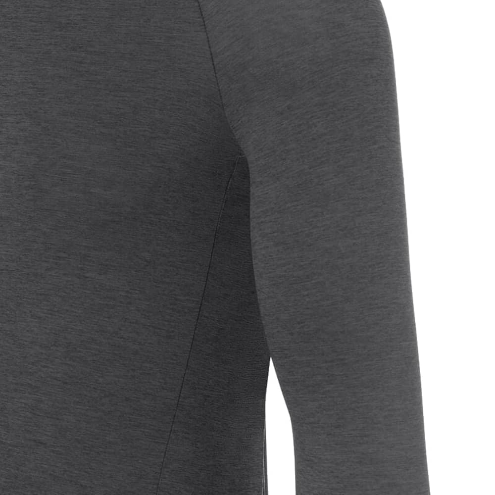 Giro Men's New Road LS Jersey in Charcoal Heather - Image 4 of 4