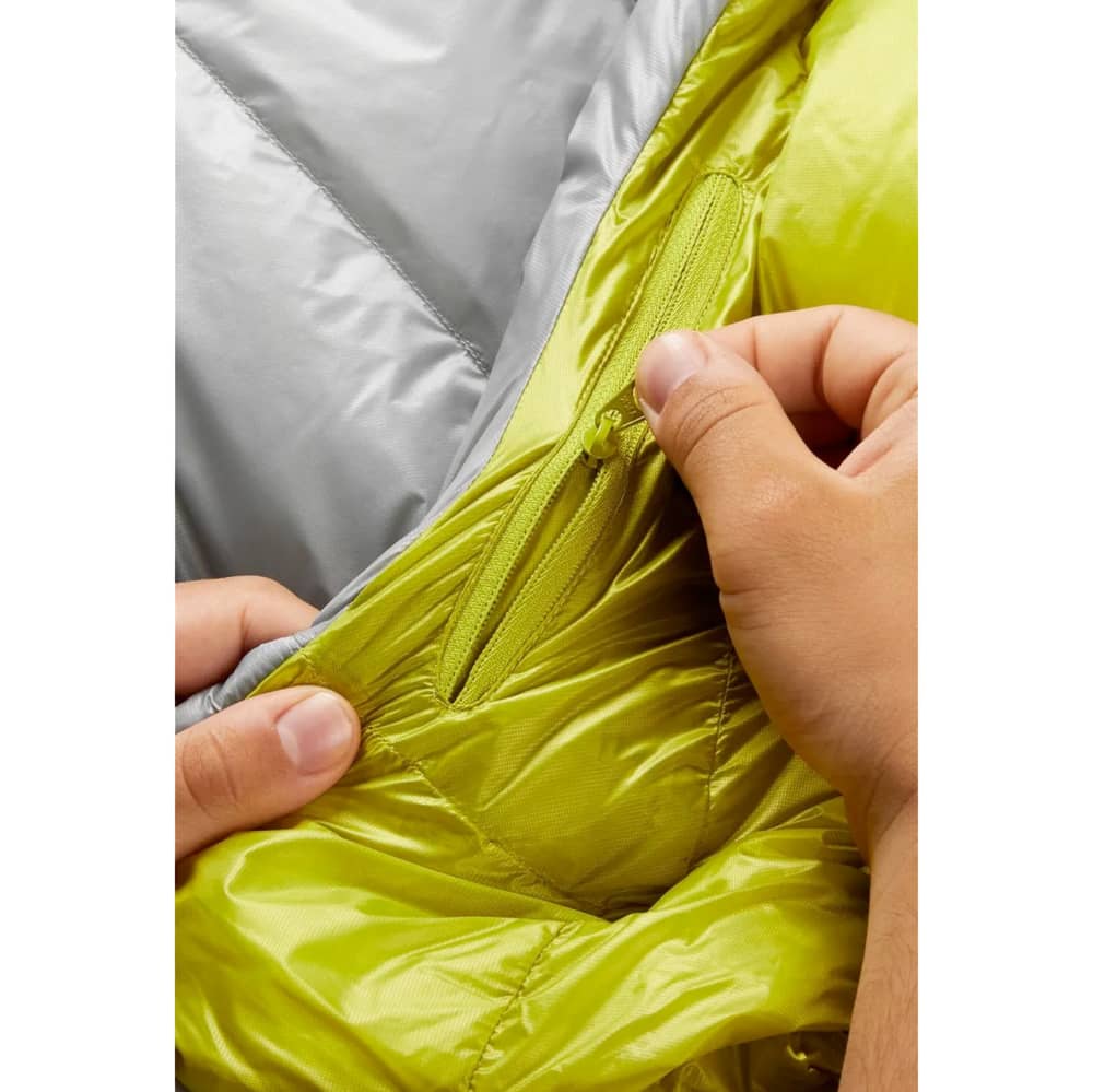 Rab Mythic 200 Down 34°F  Sleeping Bag in Cloud - Image 4 of 4