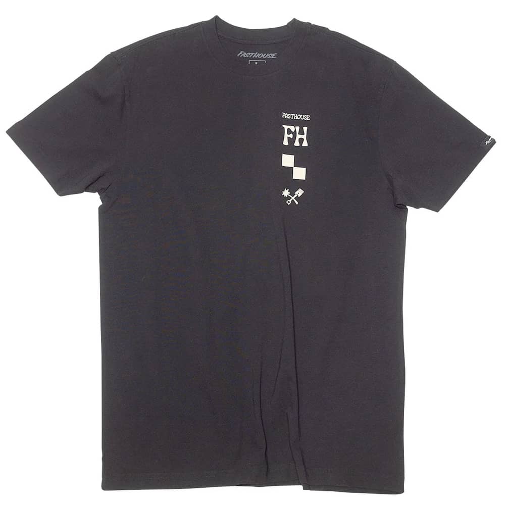 Fasthouse Gold Mine SS Tee in Black - Image 1 of 2