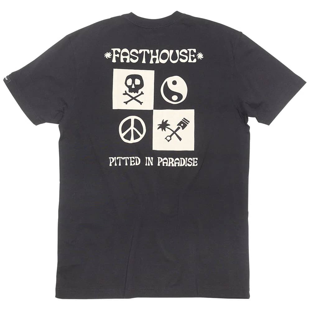 Fasthouse Gold Mine SS Tee in Black - Image 2 of 2