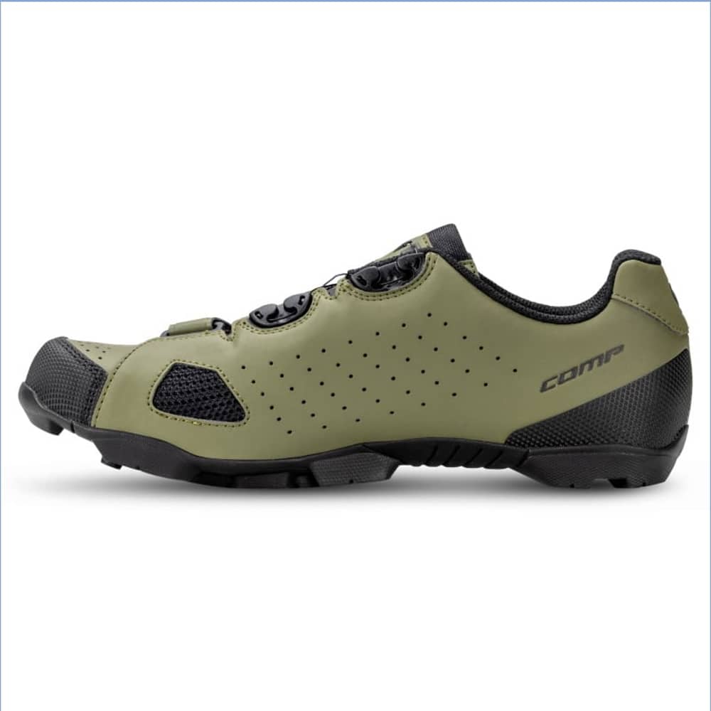 Scott MTB Comp Boa Shoe in Fir Green/Black - Image 4 of 6