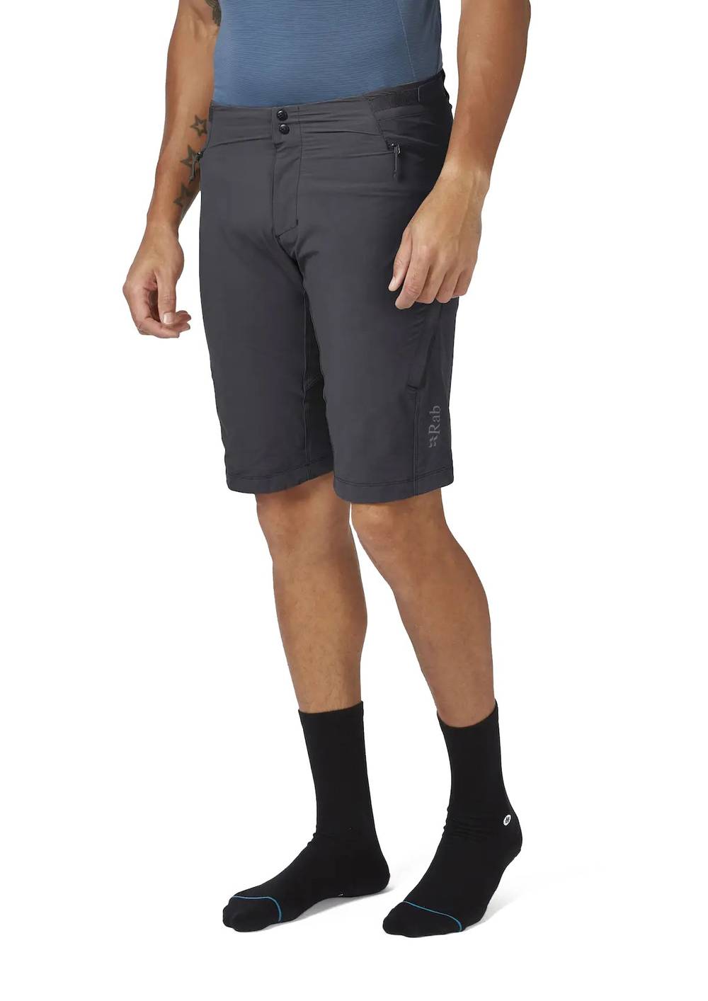 Rab Cinder Crank Shorts in Anthracite - Image 2 of 2
