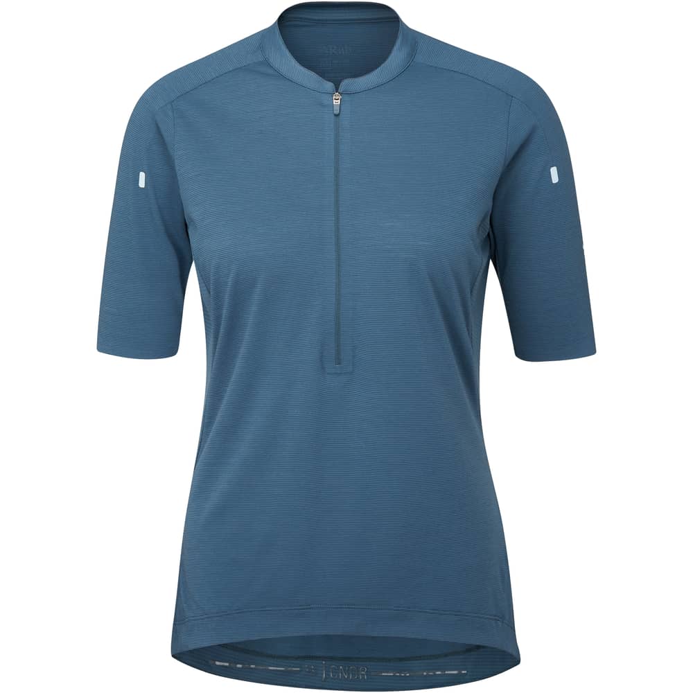 Rab Cindercrino Zip Tee Womens