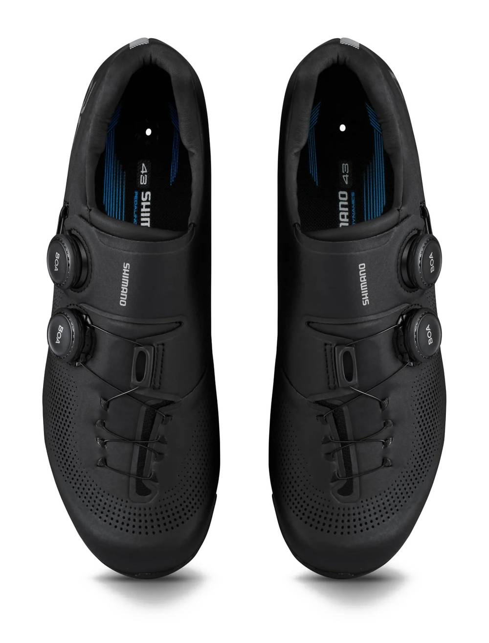 Shimano SH-RC703E Wide Cycling Shoes
 in Black - Image 6 of 6